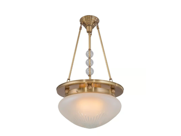 PARIS - Brass pendant lamp by Patinas Lighting - view 2